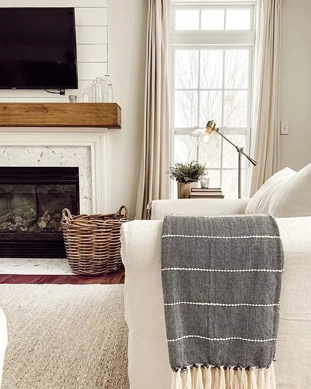 20 Creative DIY Sofa Cover Ideas to Transform Your Living Space 11 DIY Drop Cloth Slipcovers