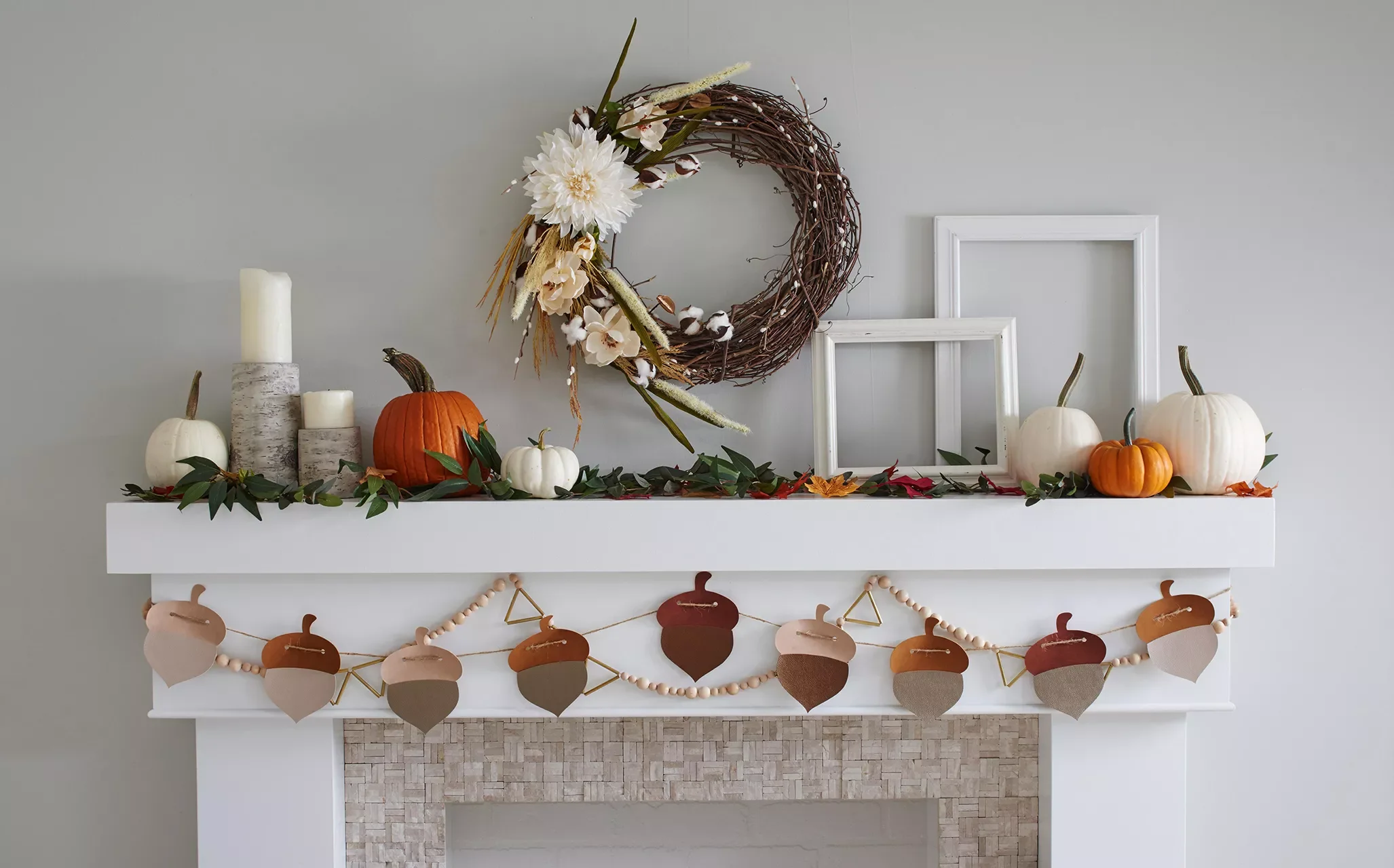 80 Quick Halloween Crafts You Can Complete in One Day 53 DIY Fall Mantle Ideas