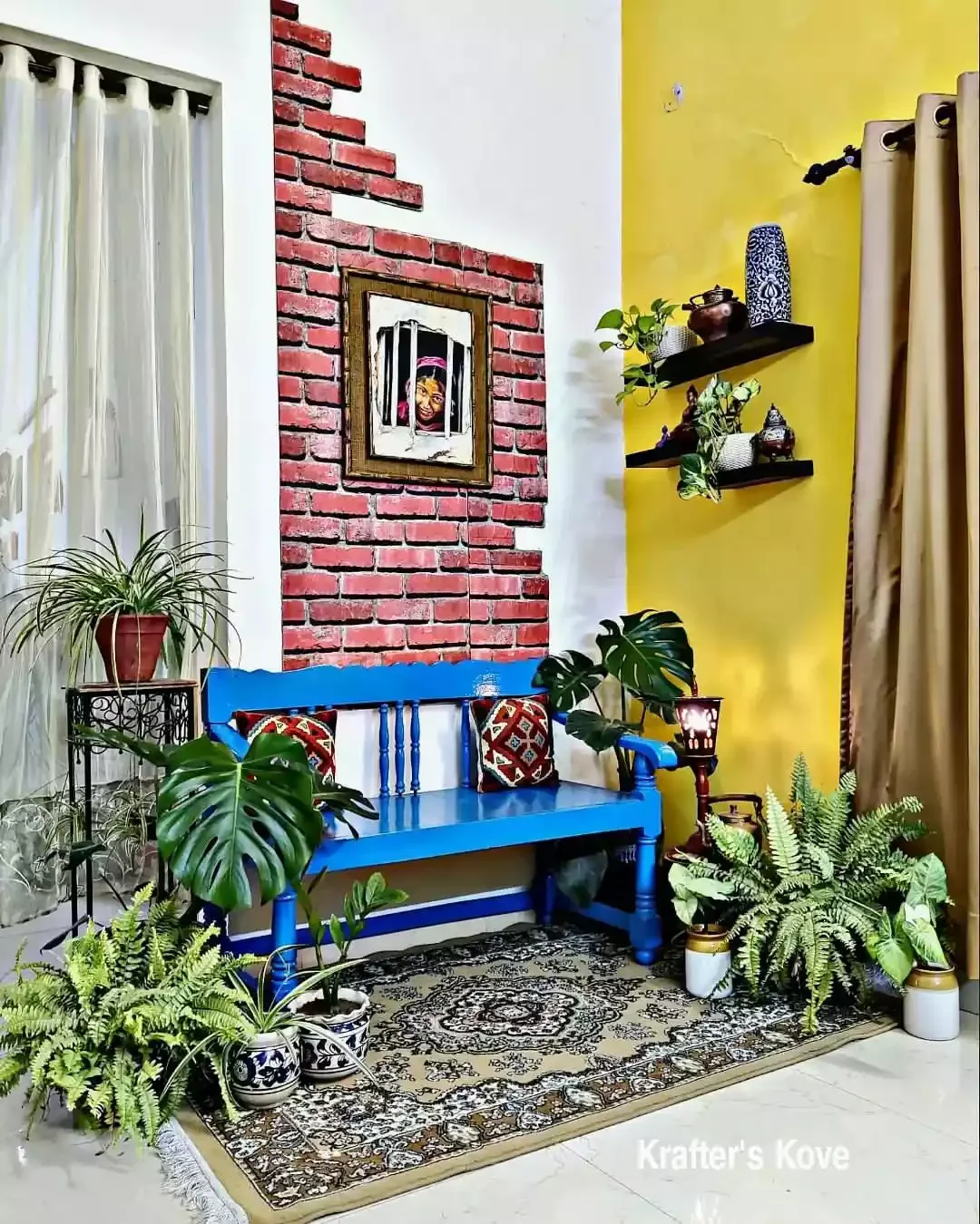 72 Budget-Friendly DIY Home Decor Ideas for Every Skill Level DIY Faux Exposed Brick