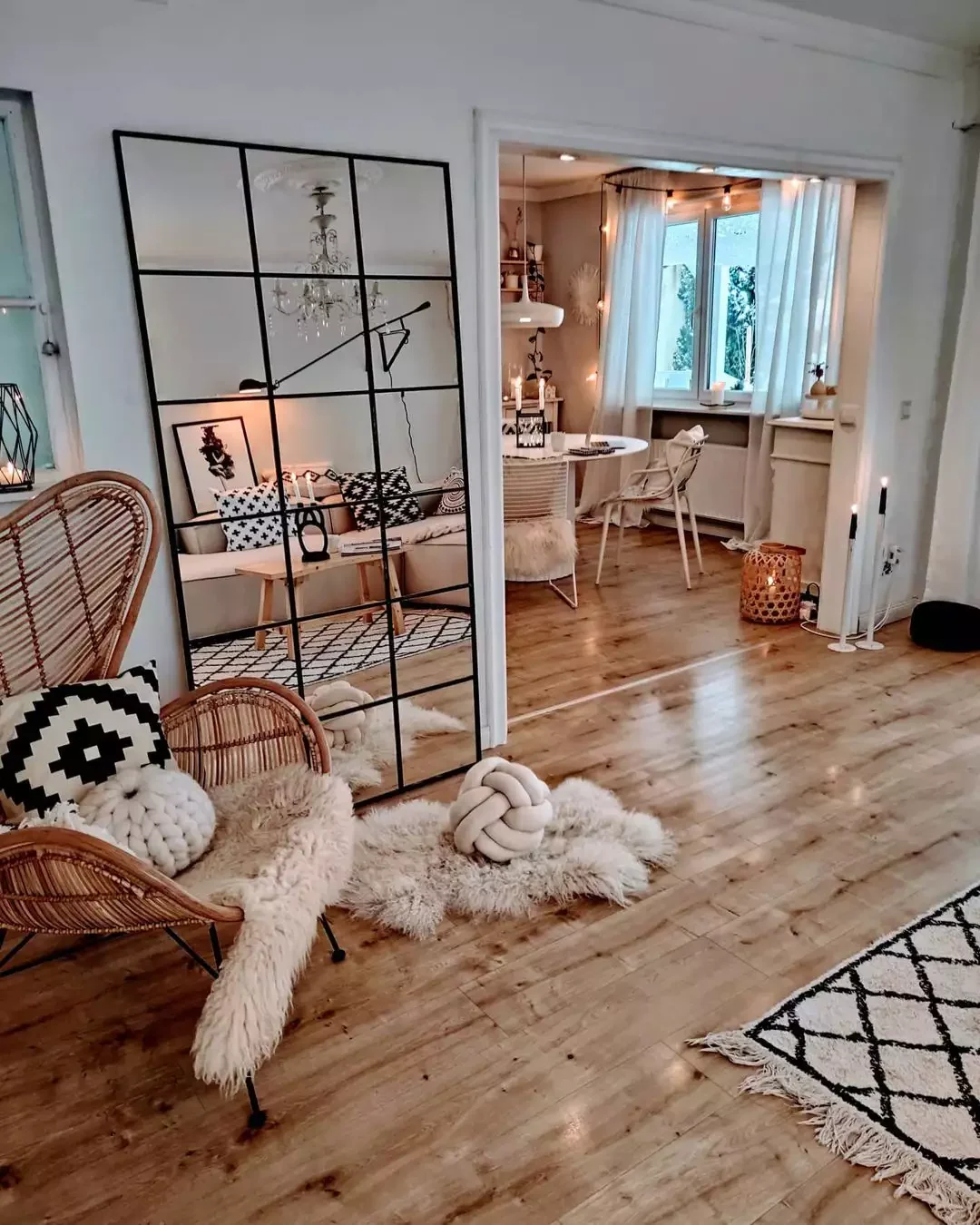 35 Creative Family Room Ideas for the Ultimate Hangout Space 10 DIY Floor Mirror