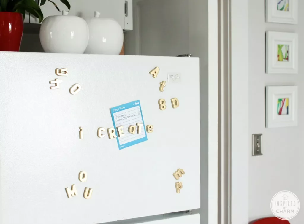 57 Inspiring Letter Board Ideas to Transform Every Room in Your Home DIY Gold Magnetic Letters