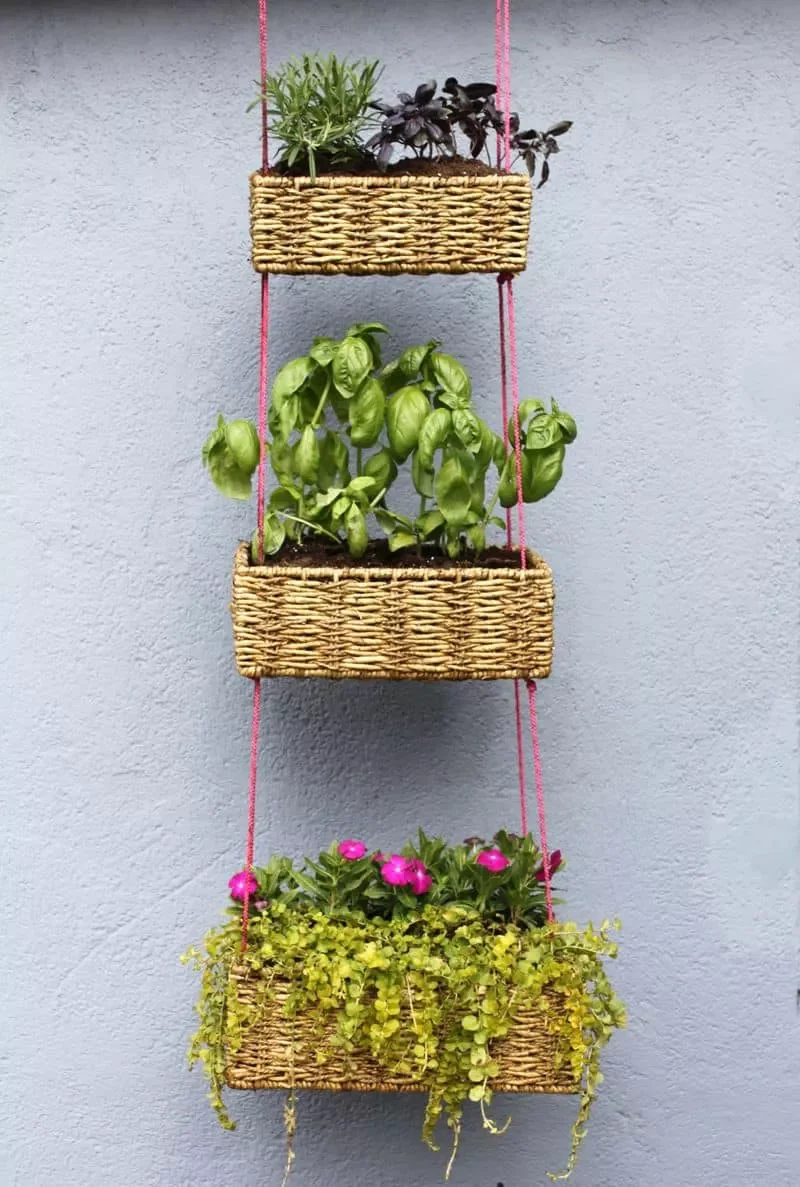 27 Stunning Flower Garden Designs to Transform Your Outdoor Space DIY Hanging Basket Garden