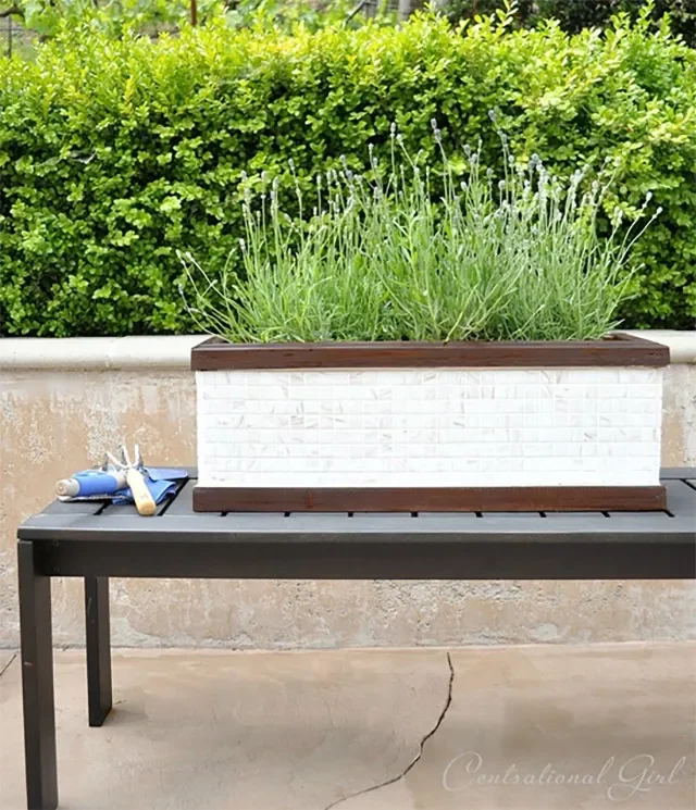 35 Creative DIY Garden Projects to Transform Your Outdoor Space DIY Mosaic Tile Window Box