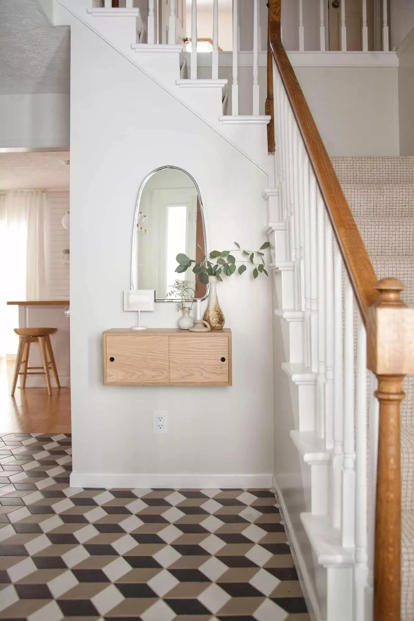 34 Stunning Stair Railing Designs That Transform Your Home 19 DIY Painted Stairs