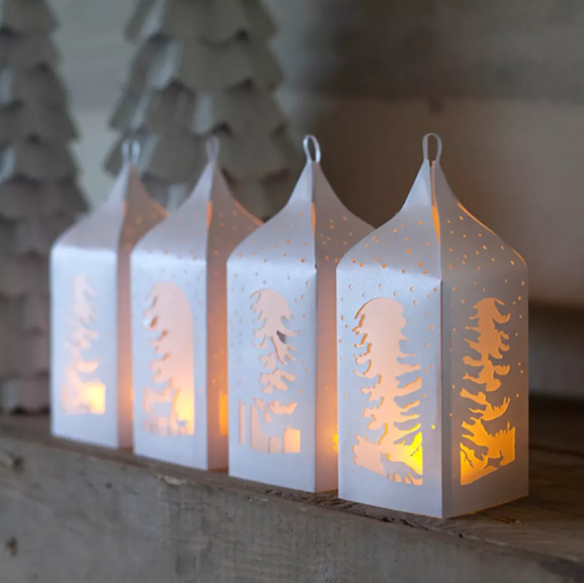 25 Stunning Christmas Lantern Ideas That'll Make Your Holiday Decor Absolutely Magical 25 DIY Paper Lanterns