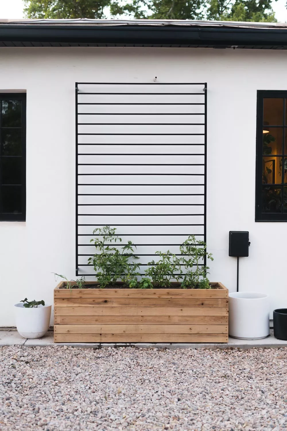 DIY Raised Planter Box