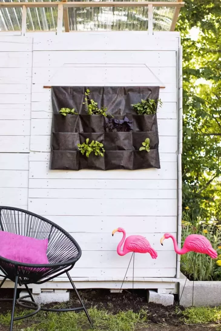 35 Creative DIY Garden Projects to Transform Your Outdoor Space DIY Small Space Vertical Herb Garden