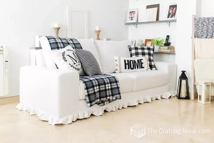 20 Creative DIY Sofa Cover Ideas to Transform Your Living Space 8 DIY Sofa Slipcover