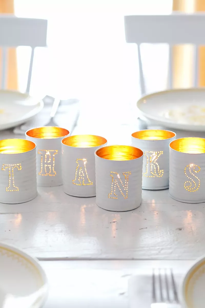 62 Stunning Thanksgiving Table Ideas That Will Wow Your Guests 53 DIY Thanksgiving Votives