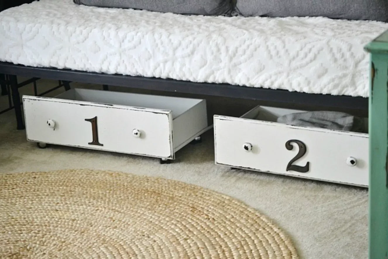 DIY Under Bed Storage