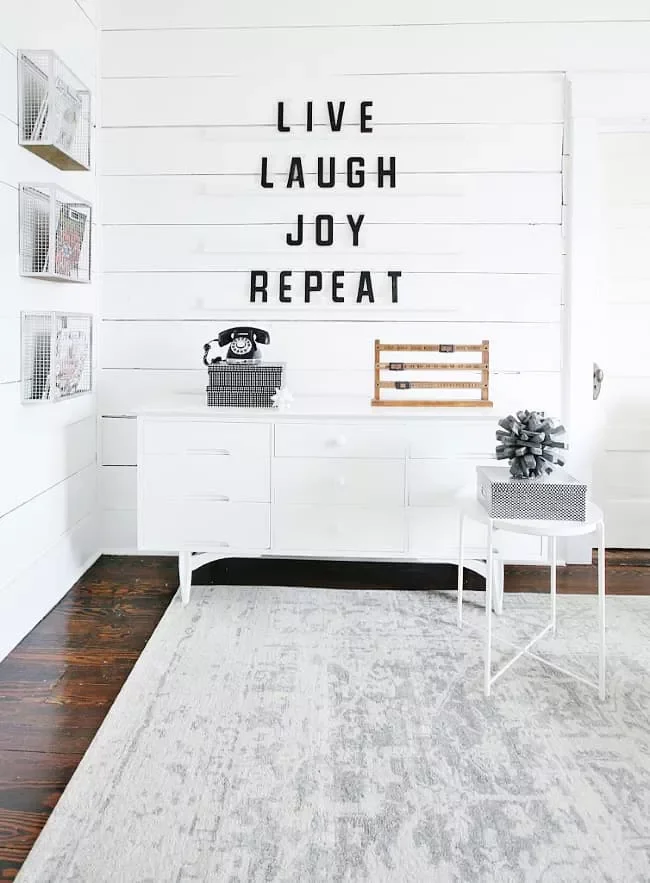 57 Inspiring Letter Board Ideas to Transform Every Room in Your Home DIY Wall-Sized Letter Board