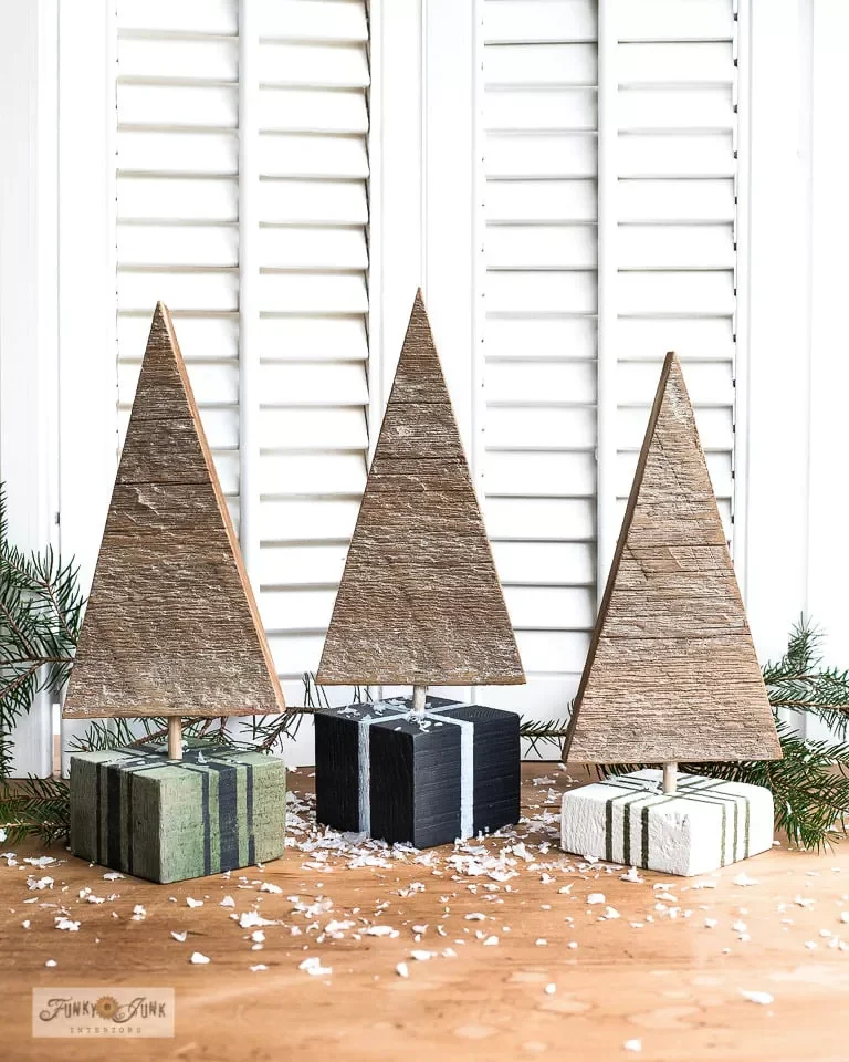 43 DIY Christmas Tree Ideas That Will Wow Your Holiday Guests DIY Wood Trees