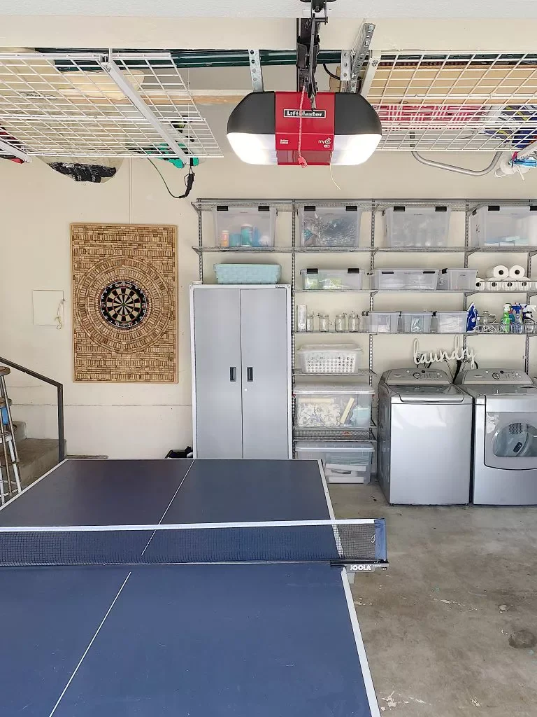 26 Creative Garage Makeover Ideas to Transform Your Space Inside and Out DIY a Dartboard Wall