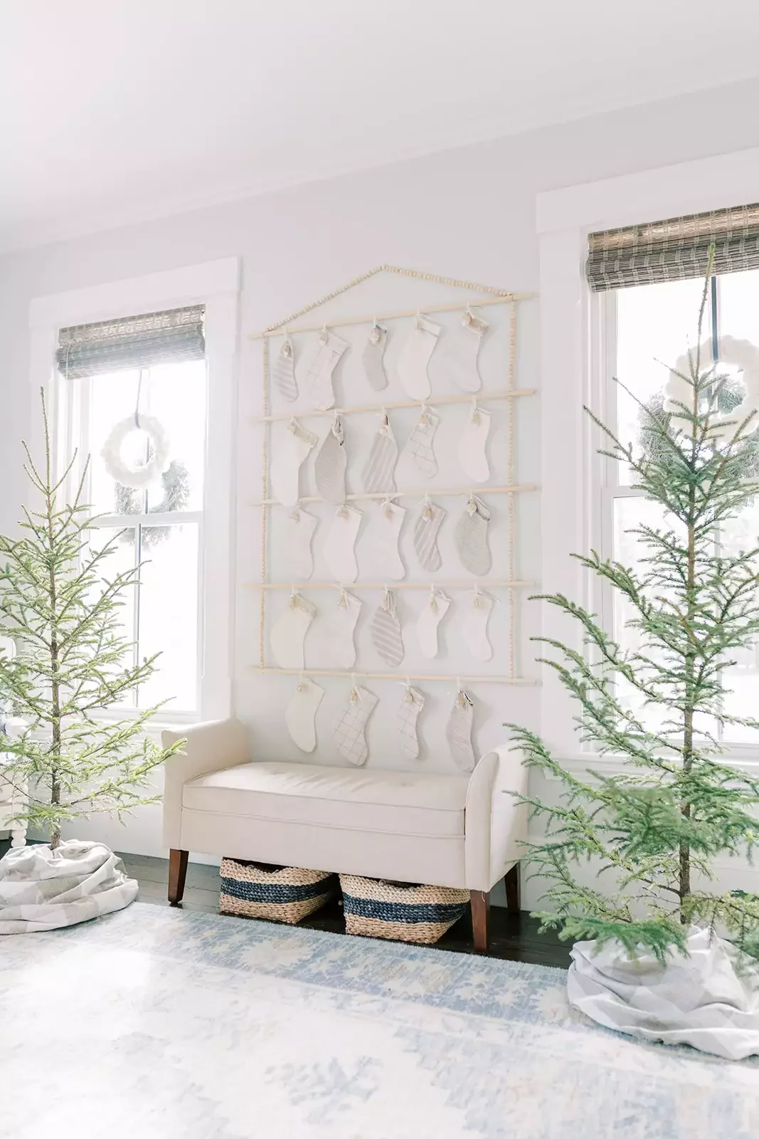 115 Stunning Christmas Decorating Ideas to Transform Your Home This Holiday Season DIY a Giant Advent Calendar