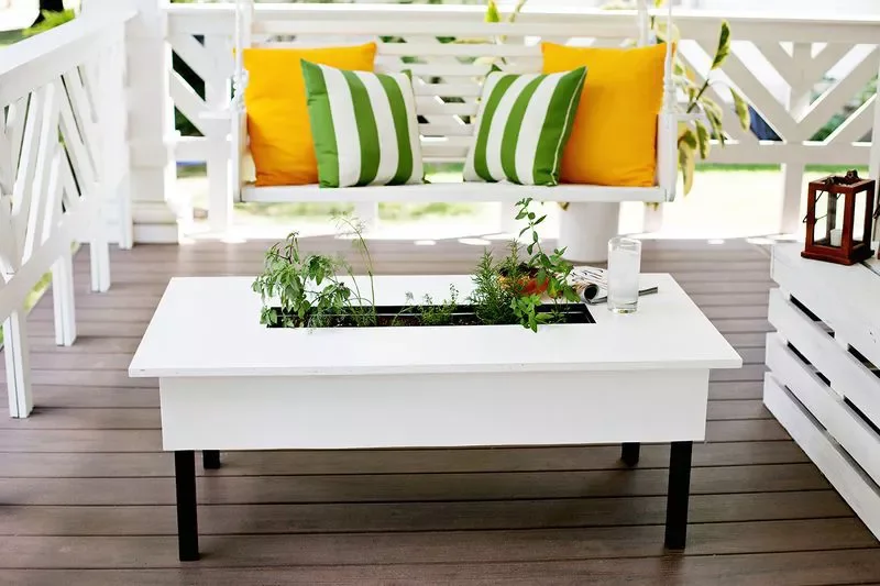 47 Stunning Modern Front Porch Ideas That Will Transform Your Home's Curb Appeal 19 DIY a Porch Herb Garden