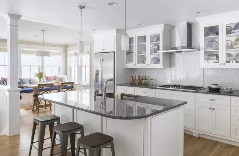 23 Granite Countertops That Will Make Your Kitchen Absolutely Stunning Dark Gray Granite Countertop