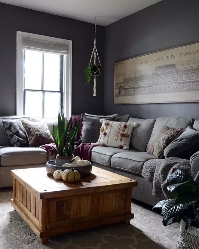 43 Stunning Gray Living Room Ideas That Create the Perfect Serene Haven 10 Dark Gray Living Room