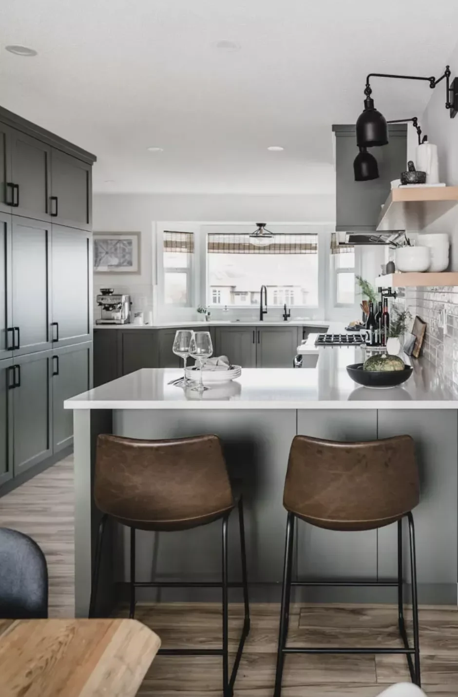 12 Stunning Green Kitchen Paint Ideas That Will Transform Your Space 7 Dark Olive Green
