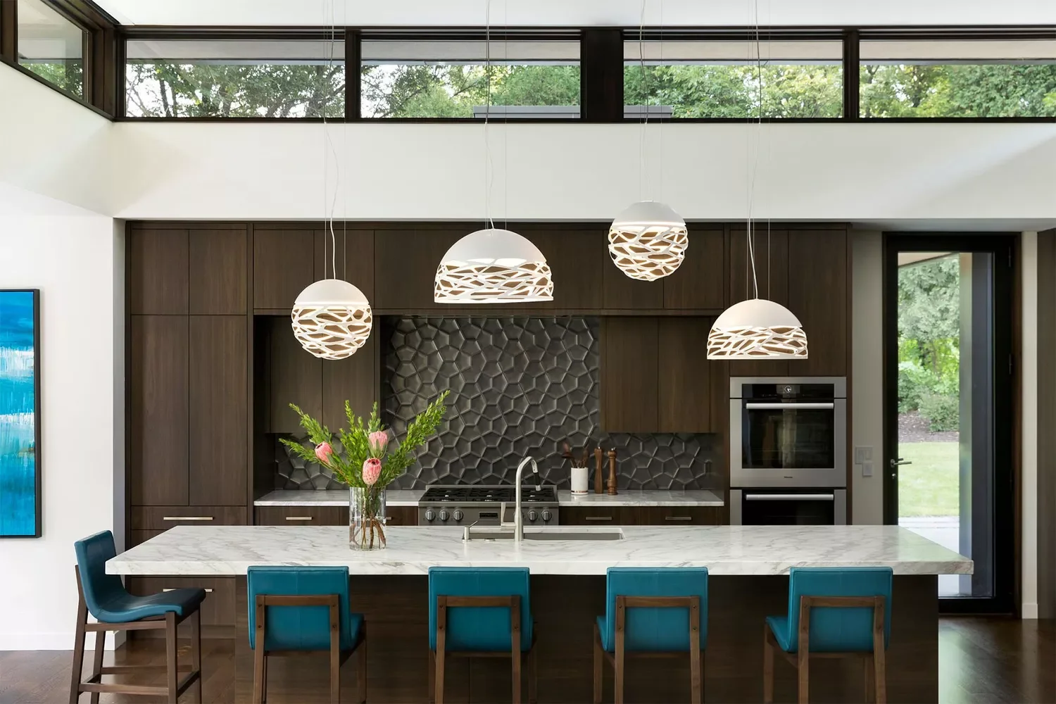 39 Modern Kitchen Design Ideas That Transform Your Home Dark Wood Cabinets