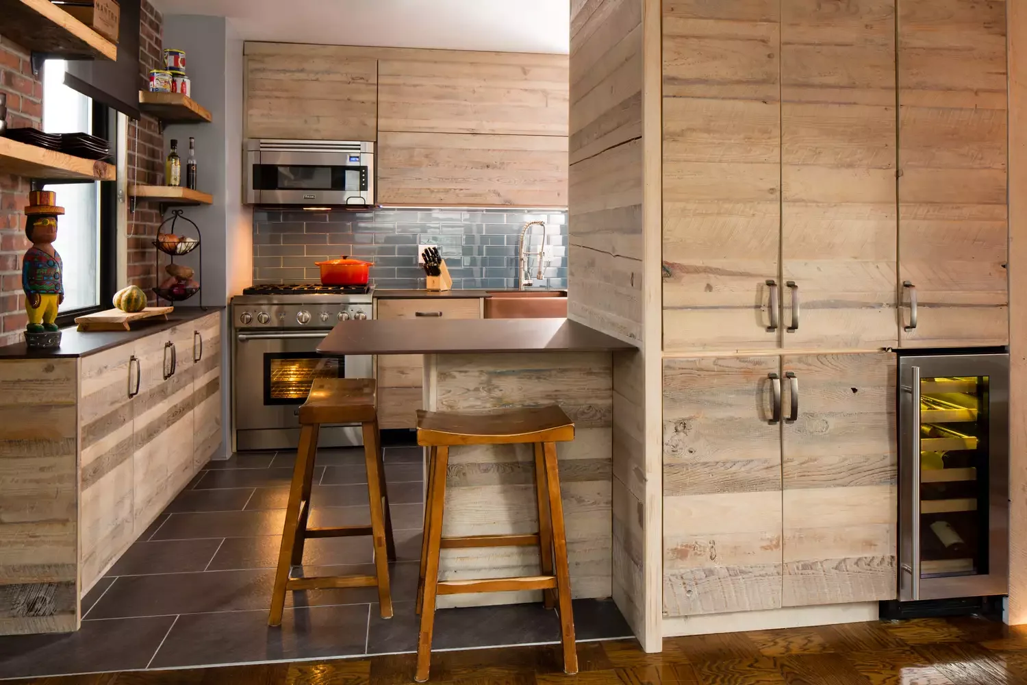 12 Stunning Ways to Transition From Kitchen Tile to Wood Flooring Dark Wood Flooring Transition