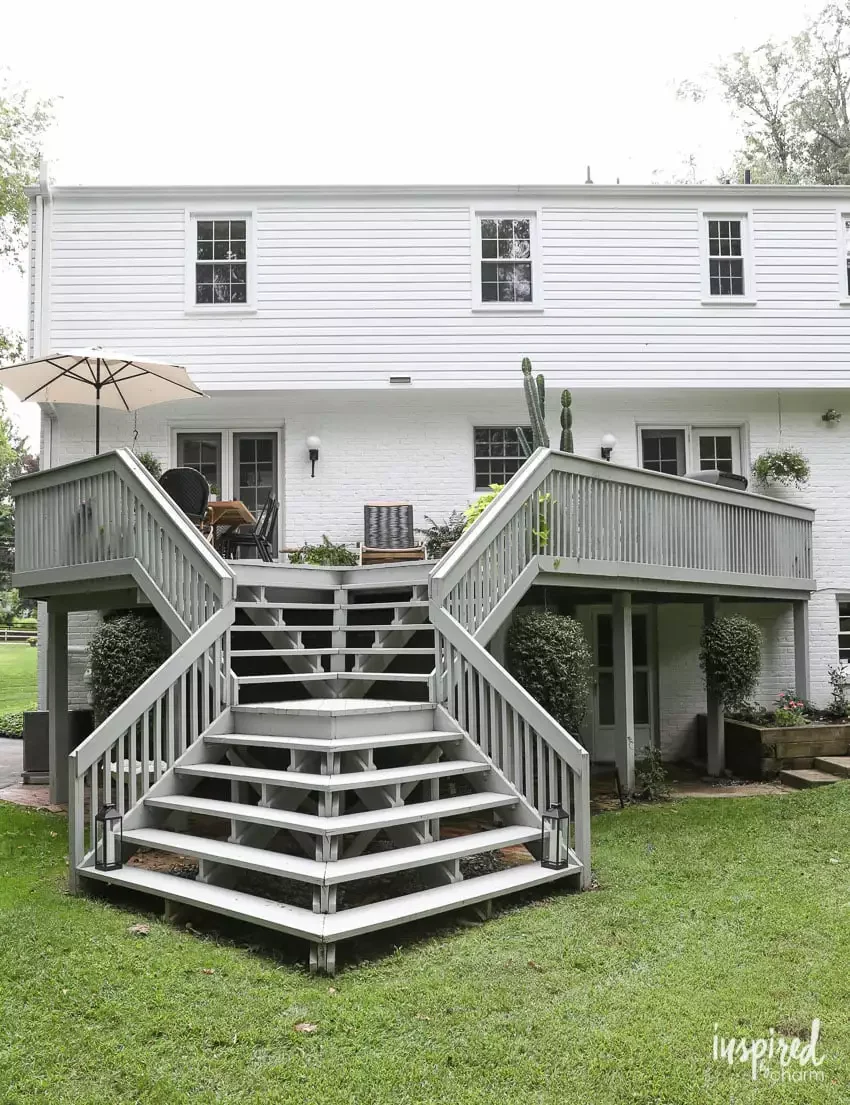 50 Amazing Deck Design Ideas to Transform Your Outdoor Living Space This Season 27 Deck With Butterfly Staircase