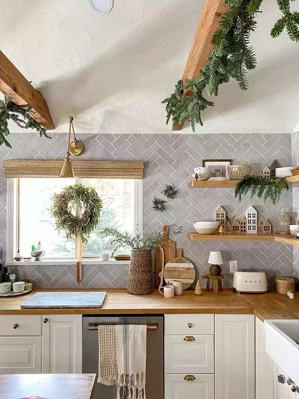 115 Stunning Christmas Decorating Ideas to Transform Your Home This Holiday Season Decorate Ceiling Beams