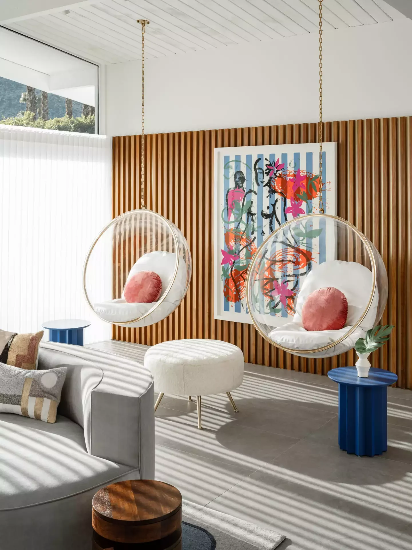 55 Wood Slat Wall Accent Ideas That Make Any Room Look Incredible Decorate With Colorful Art