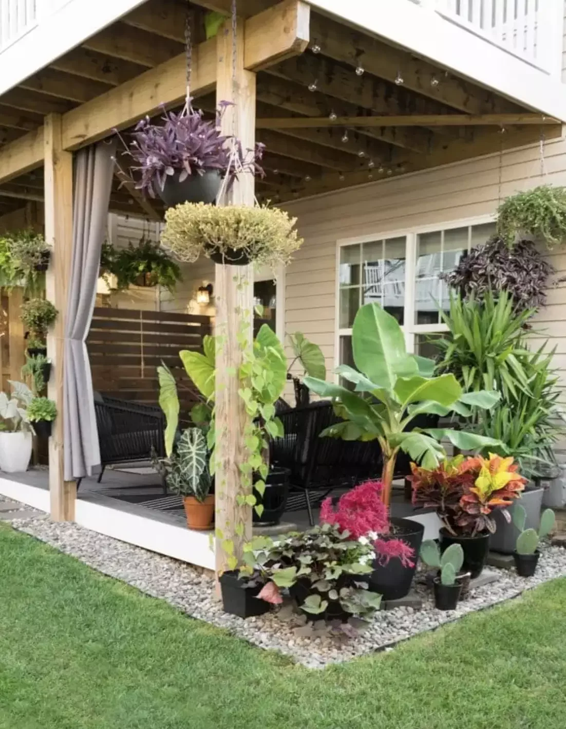 18 Creative Ways to Transform Your Under Deck Space 17 Decorate With Plants
