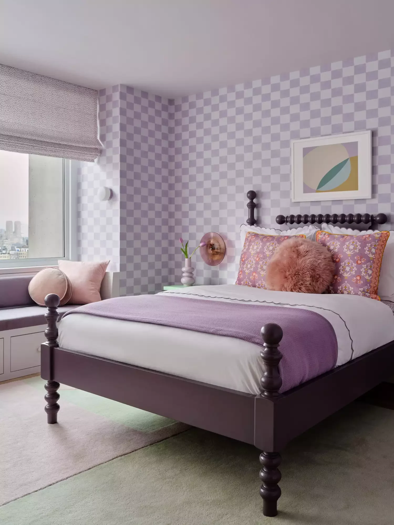 52 Creative and Stylish Teen Bedroom Design Ideas 16 Decorate With Purple