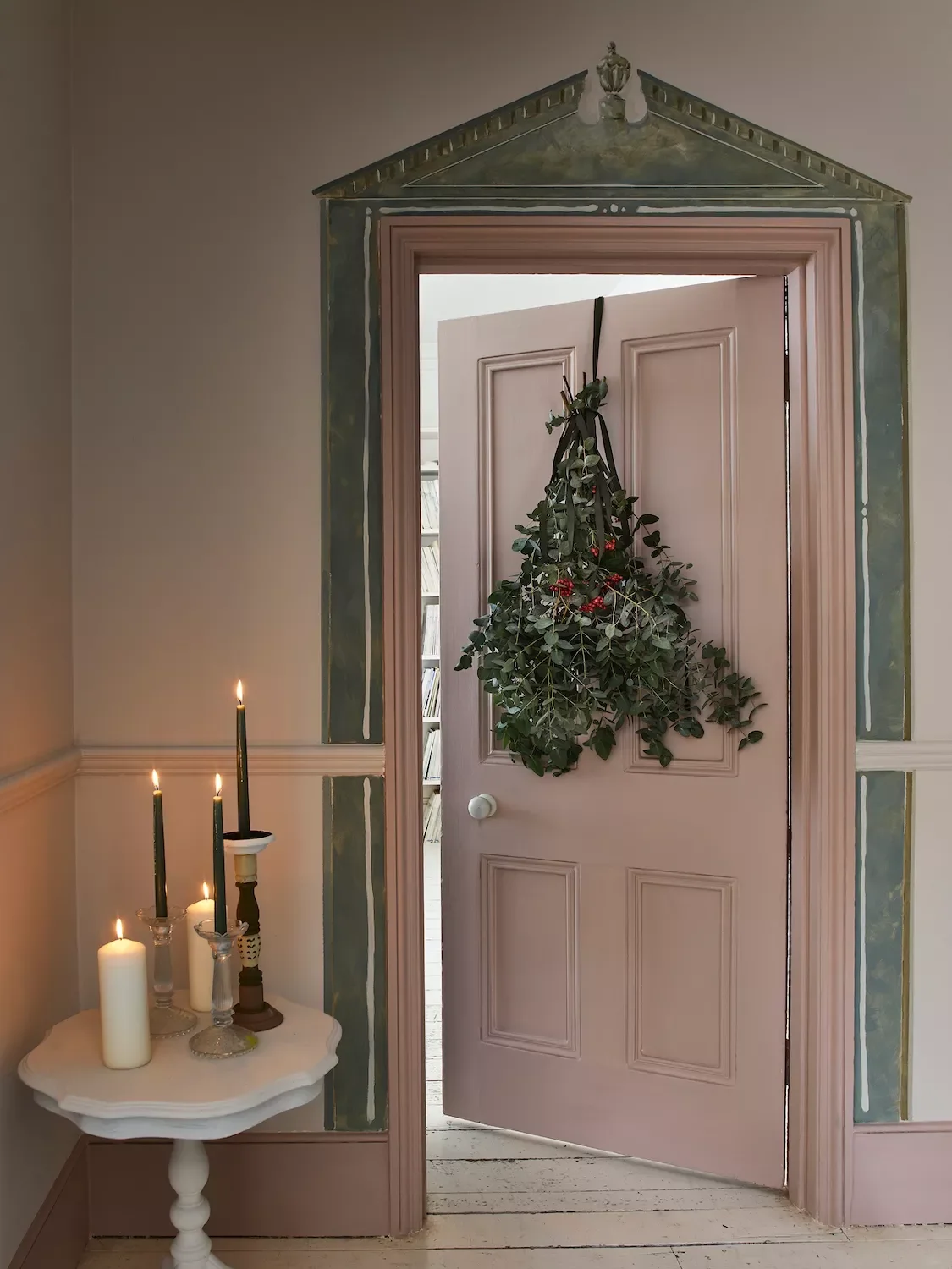 115 Stunning Christmas Decorating Ideas to Transform Your Home This Holiday Season Decorate the Back of a Door