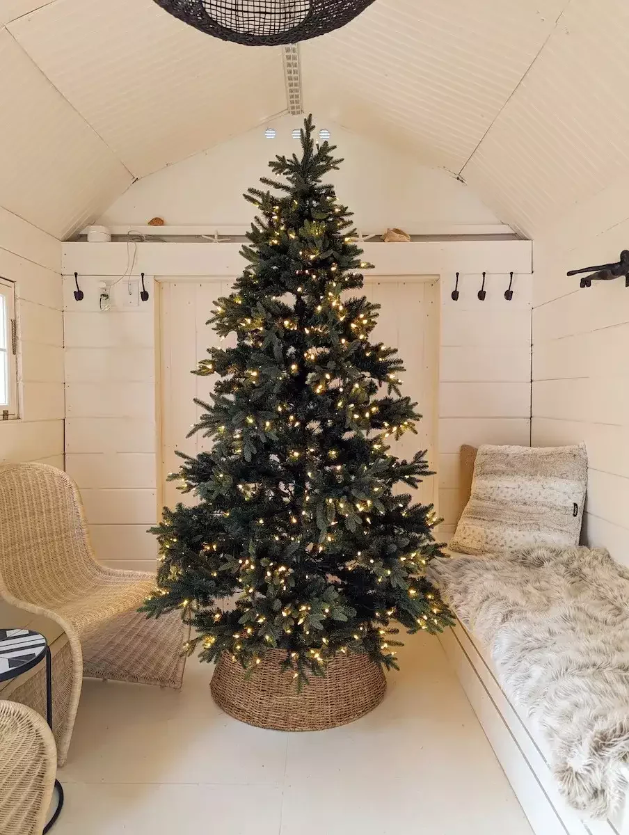 115 Stunning Christmas Decorating Ideas to Transform Your Home This Holiday Season Decorate the Pool Shed
