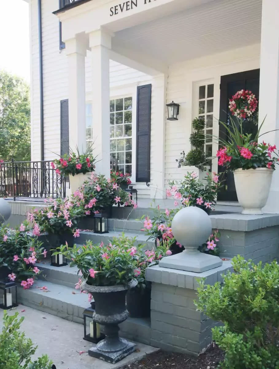 35 Stunning Front Porch Ideas That'll Transform Your Outdoor Welcome Decorate the Steps
