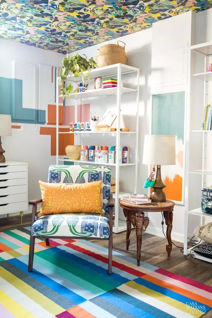 25 Brilliant Small Craft Room Ideas That Will Spark Your Creative Fire Decorate the Walls and Ceiling