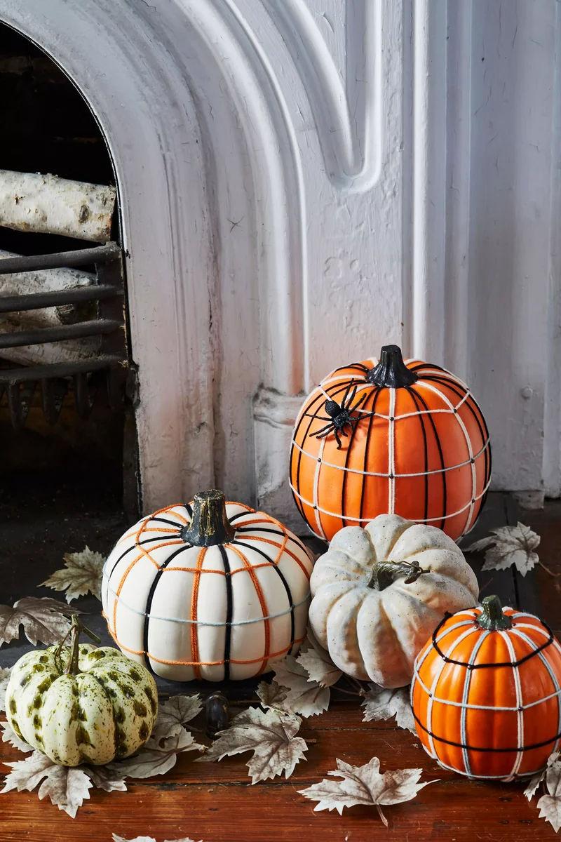 25 Elegant White Pumpkin Ideas for Stunning Fall Decor 23 Decorated White Pumpkins