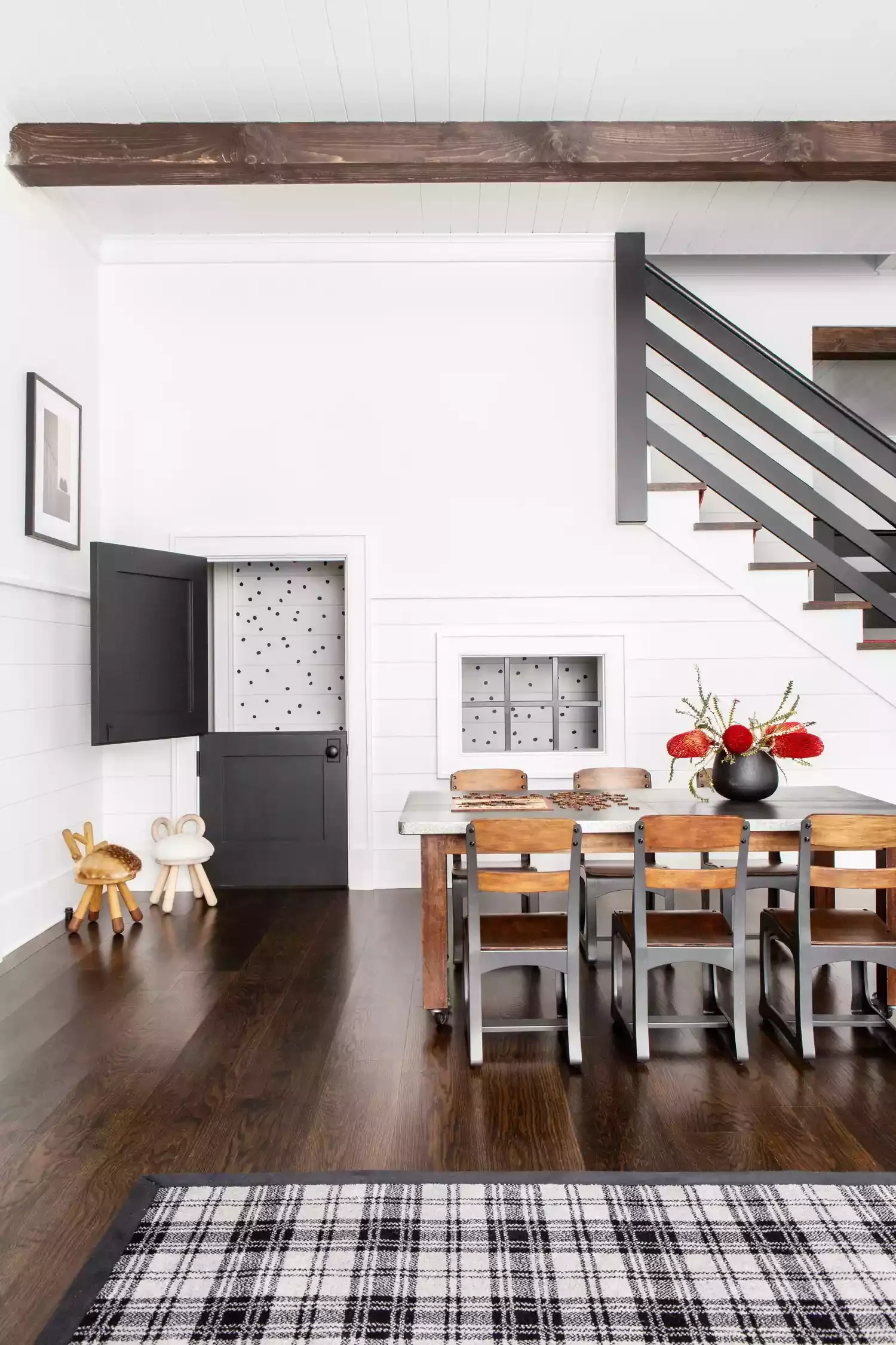 35 Creative Shiplap Half Wall Ideas That Transform Every Room 22 Define Zones