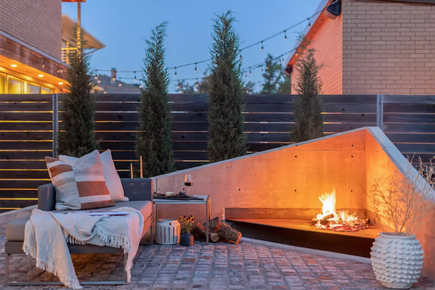 54 Small Patio Ideas That Will Transform Your Outdoor Space Define a Focal Point