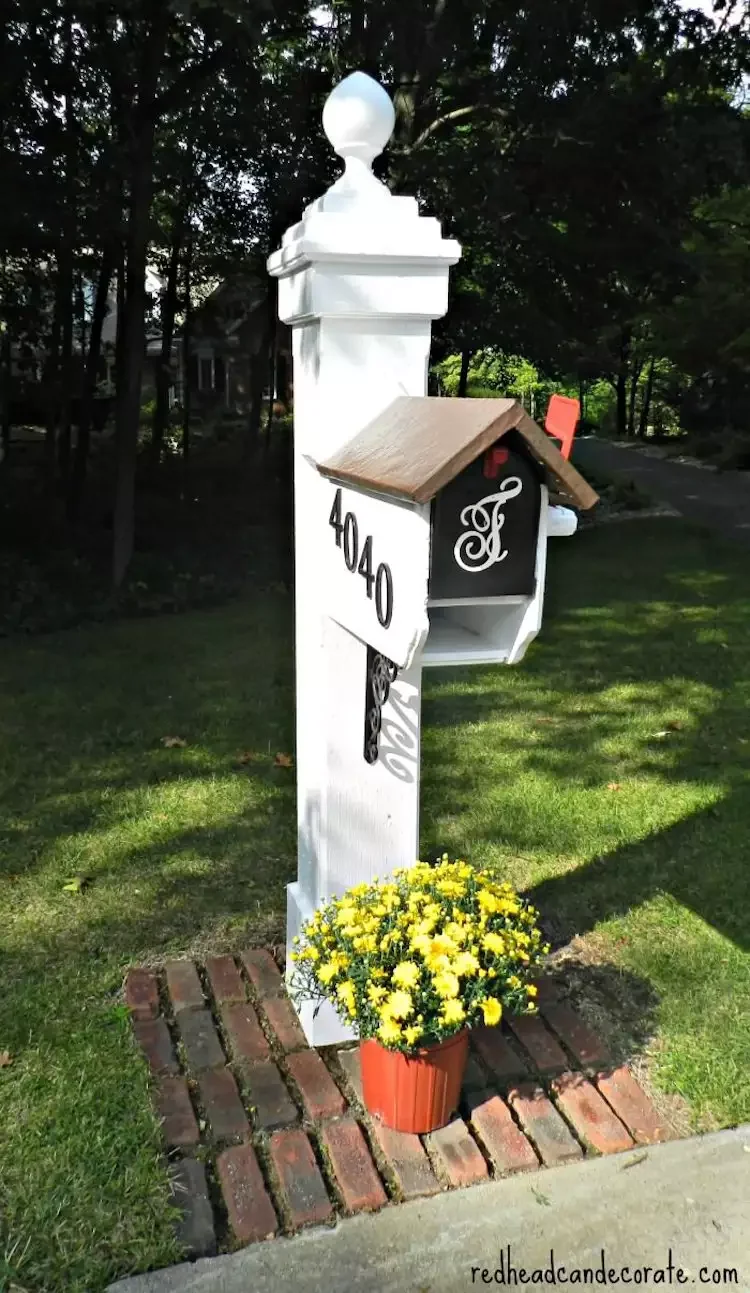 34 Creative Mailbox Ideas to Transform Your Home's Curb Appeal Delightful Decal