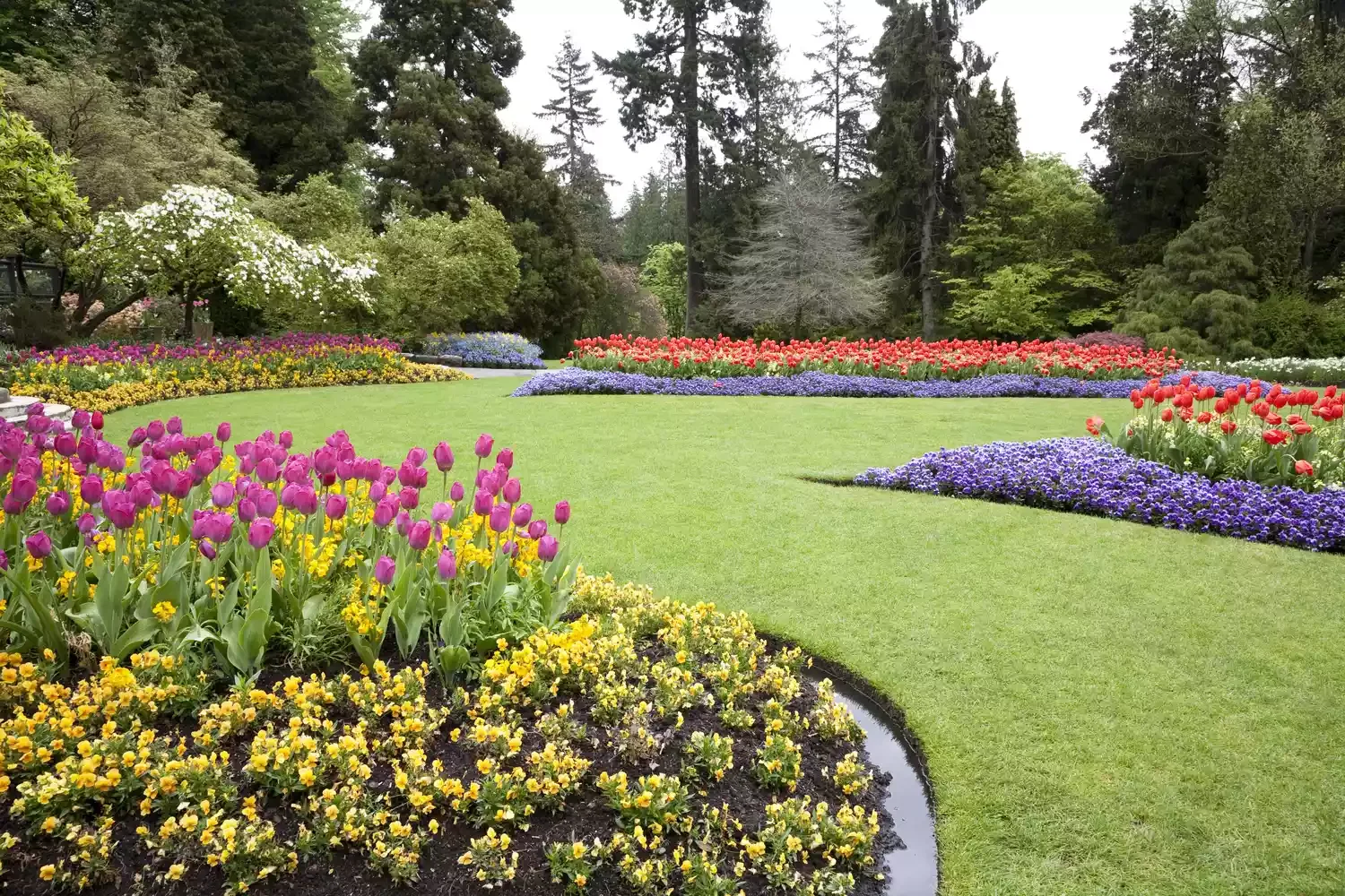 37 Stunning Flower Bed Designs That Will Transform Your Garden Design With Color Blocking