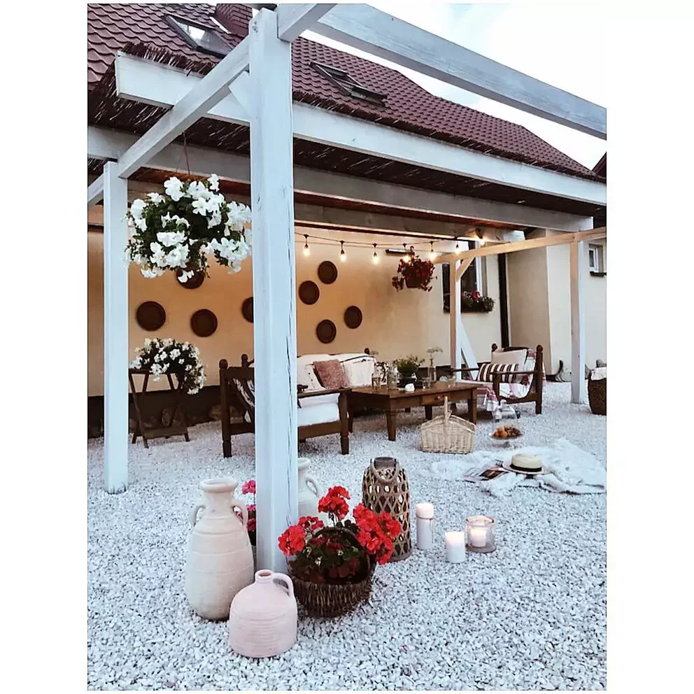 20 Creative and Budget-Friendly Gravel Patio Design Ideas 17 Design With Simple Structures