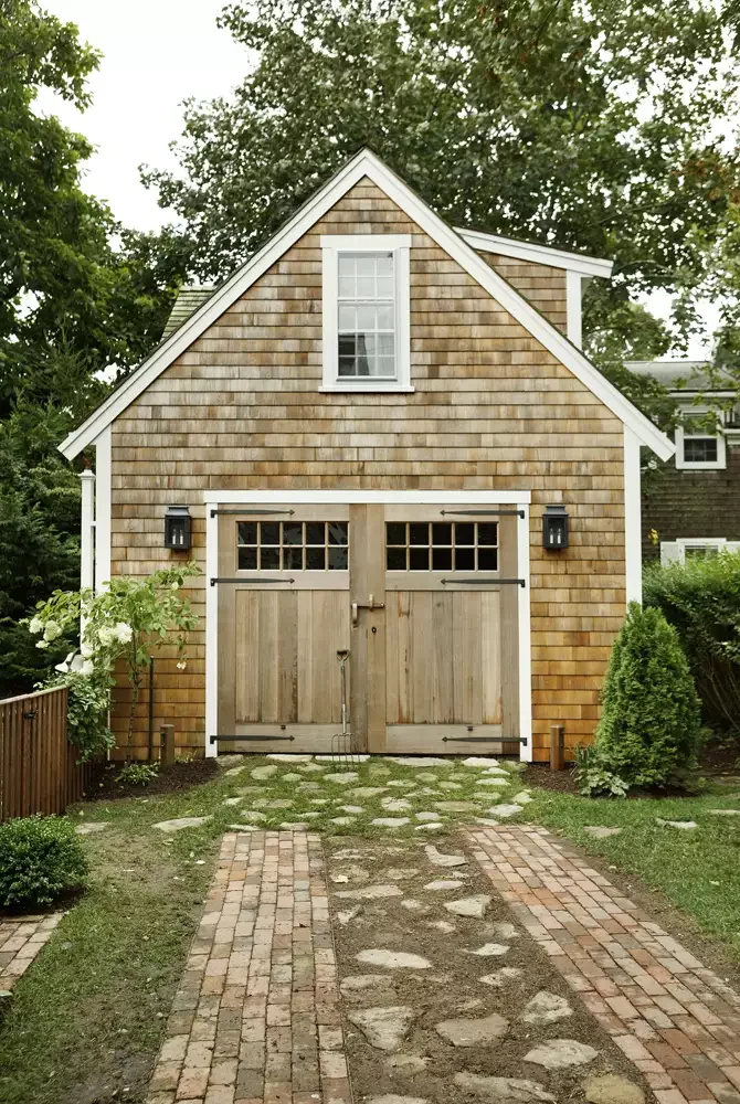 23 Stunning Detached Garage Ideas That Will Transform Your Home's Curb Appeal Design a Cute Cottage-Like Garage