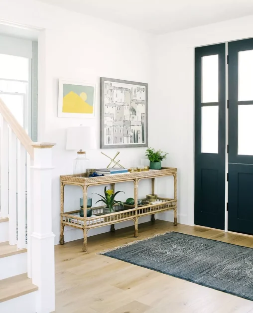 30 Stunning Entryway Table Styling Ideas That Welcome You Home 24 Design a Mini Indoor Garden
