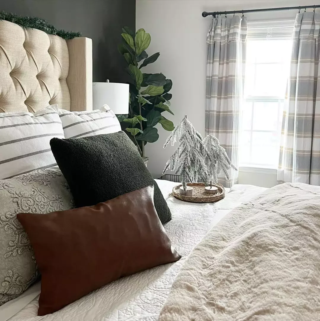 28 Rustic Curtain Ideas to Transform Your Home with Farmhouse Style 27 Design a Soothing Sleep Space