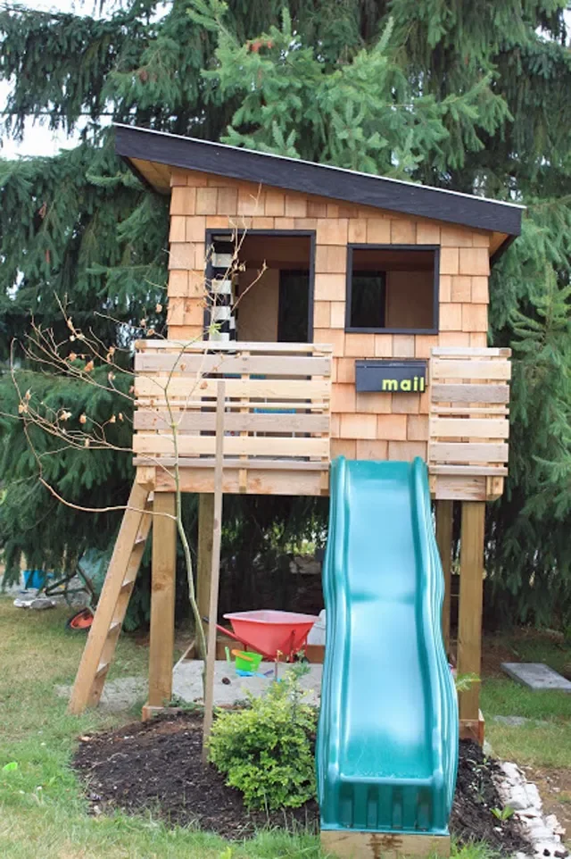 28 Amazing Treehouse Design Ideas That Will Transform Your Backyard 13 Design a Texture-Rich Treehouse