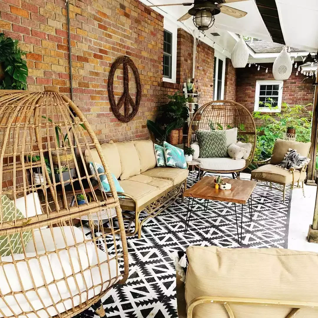 30 Beautiful Ways to Transform Your Patio with String Lights 28 Designate a Special Section