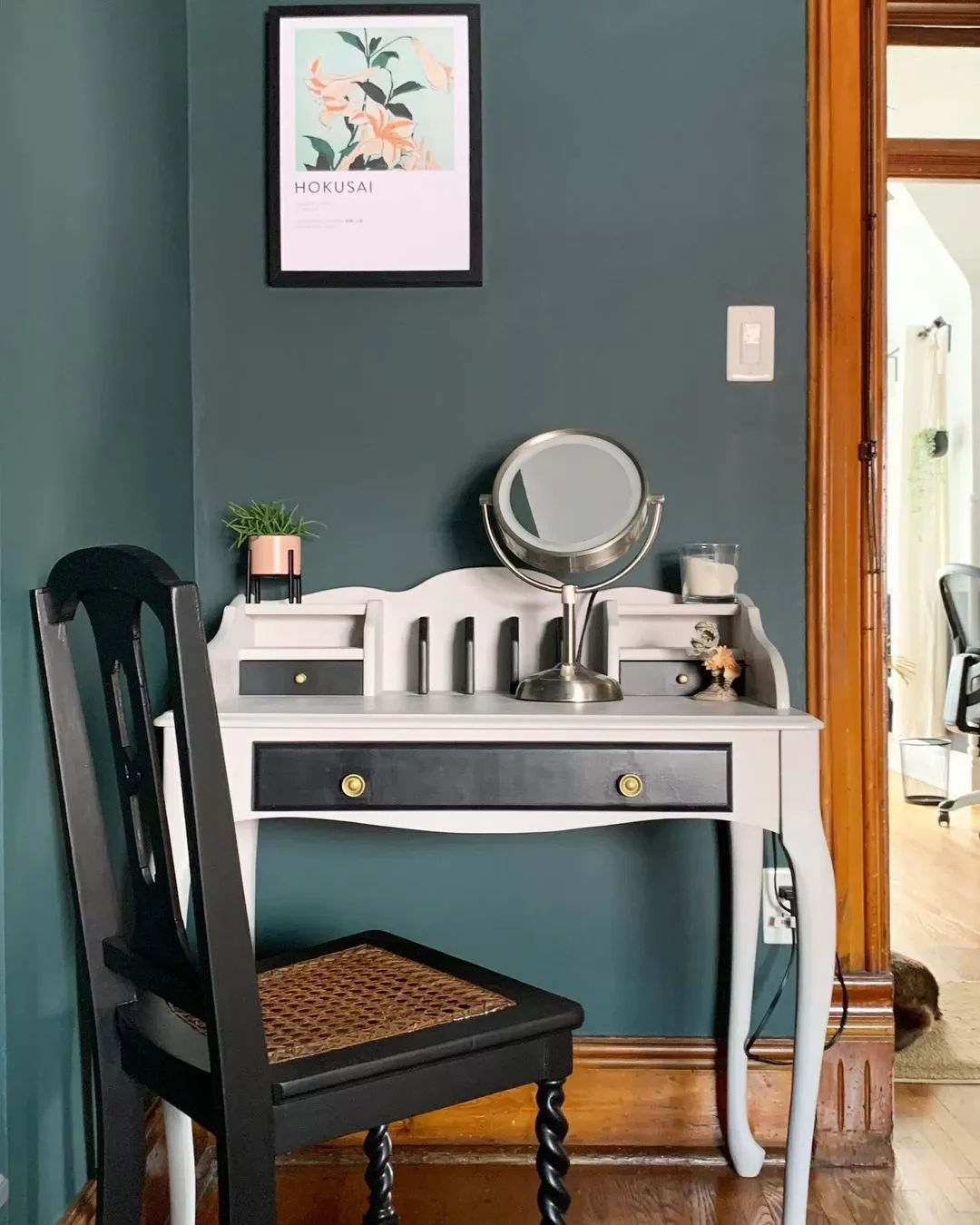 32 Stunning Teal Bedroom Designs That Will Transform Your Space 31 Designate a Teal Office Spot