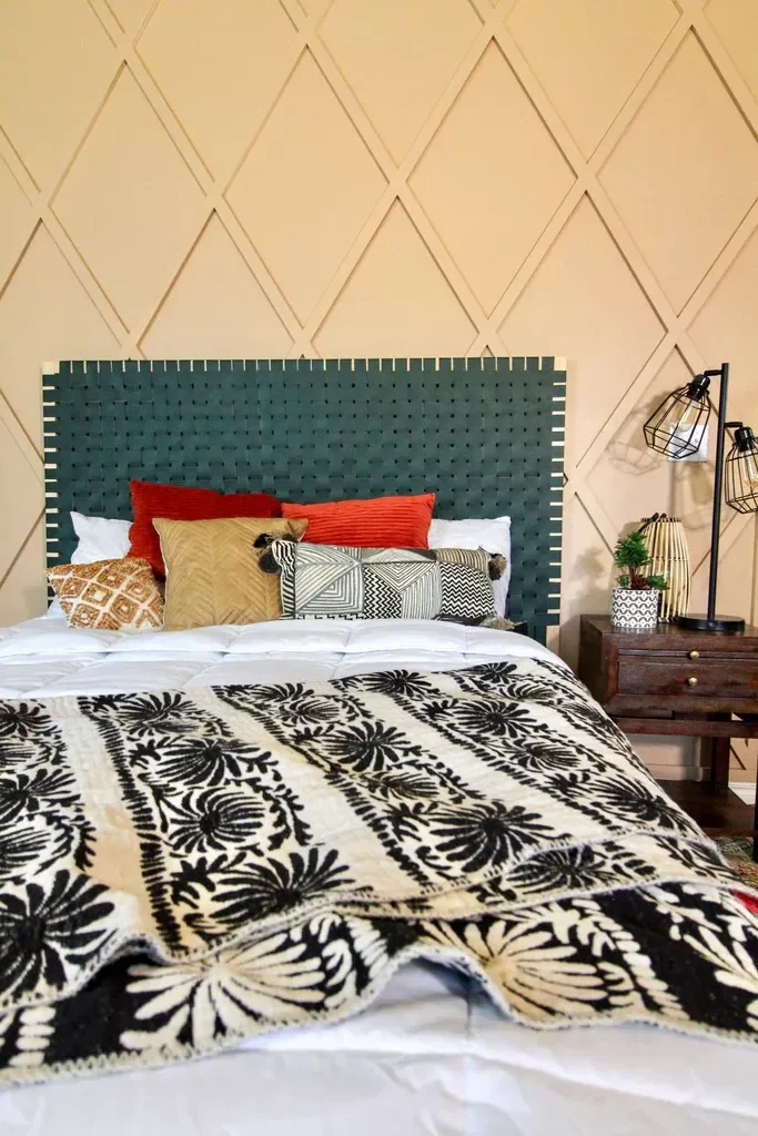 15 Board and Batten Accent Walls That Transform Any Room With Instant Texture 15 Diamond-Shaped Board and Batten