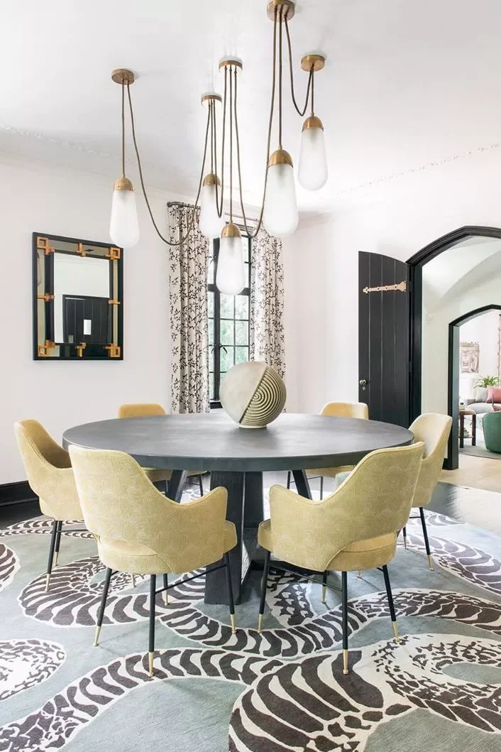 27 Contemporary Dining Room Ideas That'll Transform Your Space Dining Room Area Rug