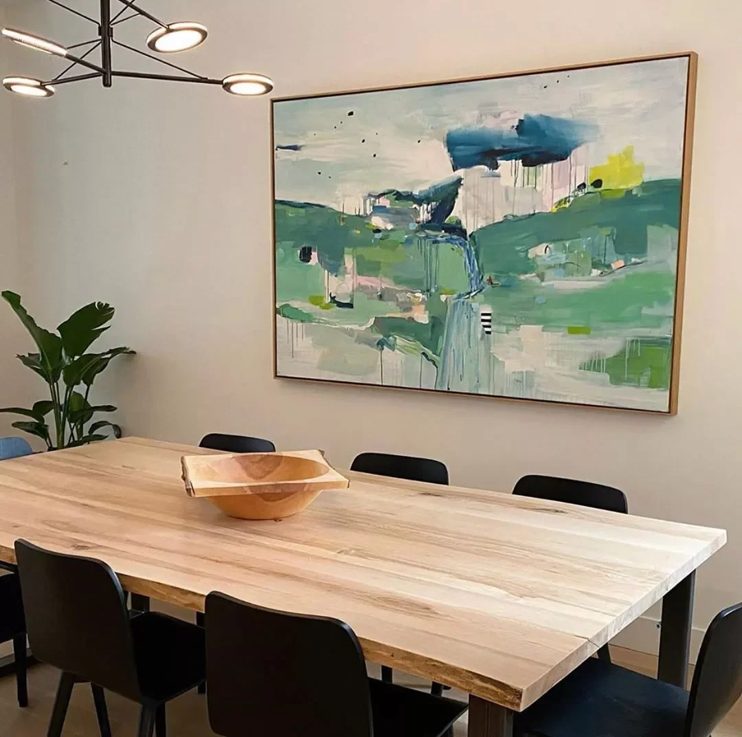 27 Contemporary Dining Room Ideas That'll Transform Your Space Dining Room Wall Art