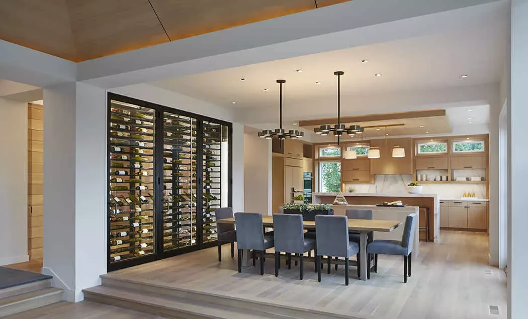 32 Stunning Wine Storage Ideas That Will Transform Your Home Dining Room Wine Cellar