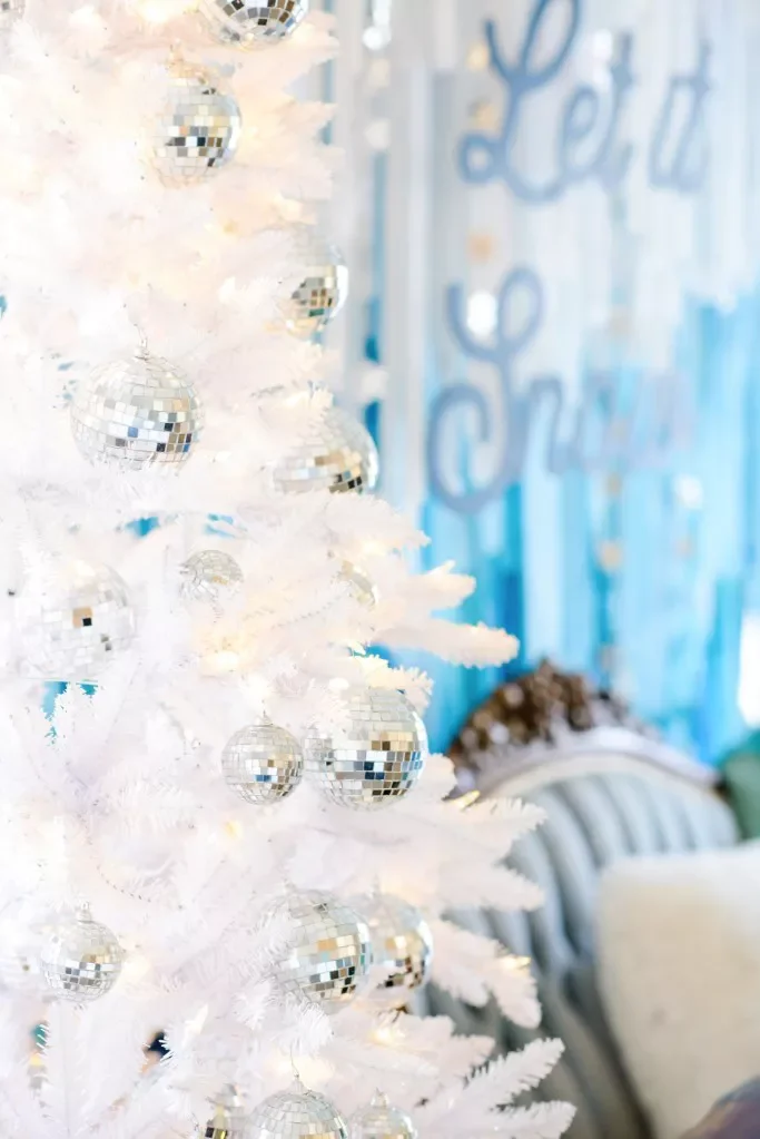 33 Creative New Year's Eve Home Party Ideas to Transform Your Space 13 Disco Ball Christmas Tree
